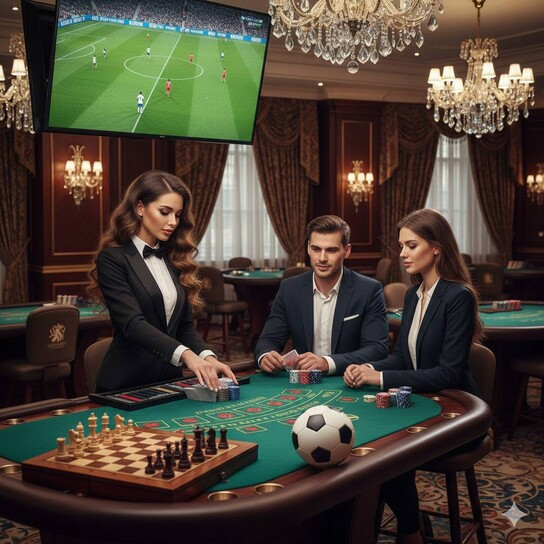 Dollar Deposit Casinos Logo - Luxury Gaming